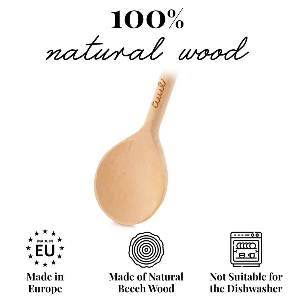 Tuuli Cucchiaio faggio 50 cm cucchiaio legno personalizzato