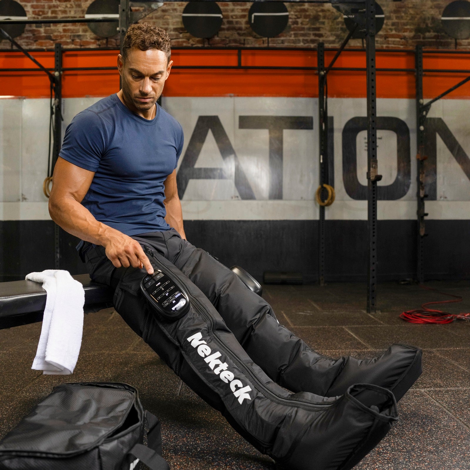 Nekteck Leg Massager stivale compressione cordless coppia
