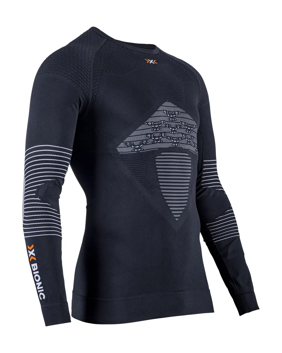 X-Bionic Energizer 4.0 Maglia Termica Grigio compressiva