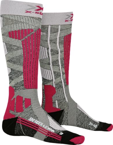 Bionic X-Socks Ski Rider 4.0 Calze sci donna 39-40 grigio