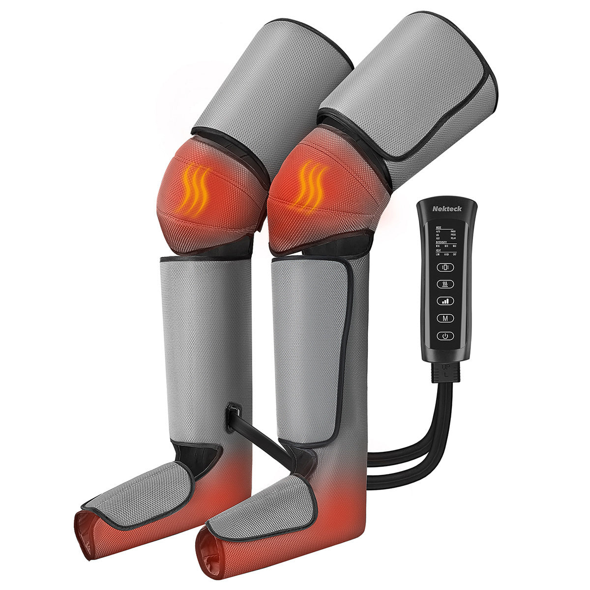 Nekteck Leg Massager massaggiatore gambe calore vibrazione