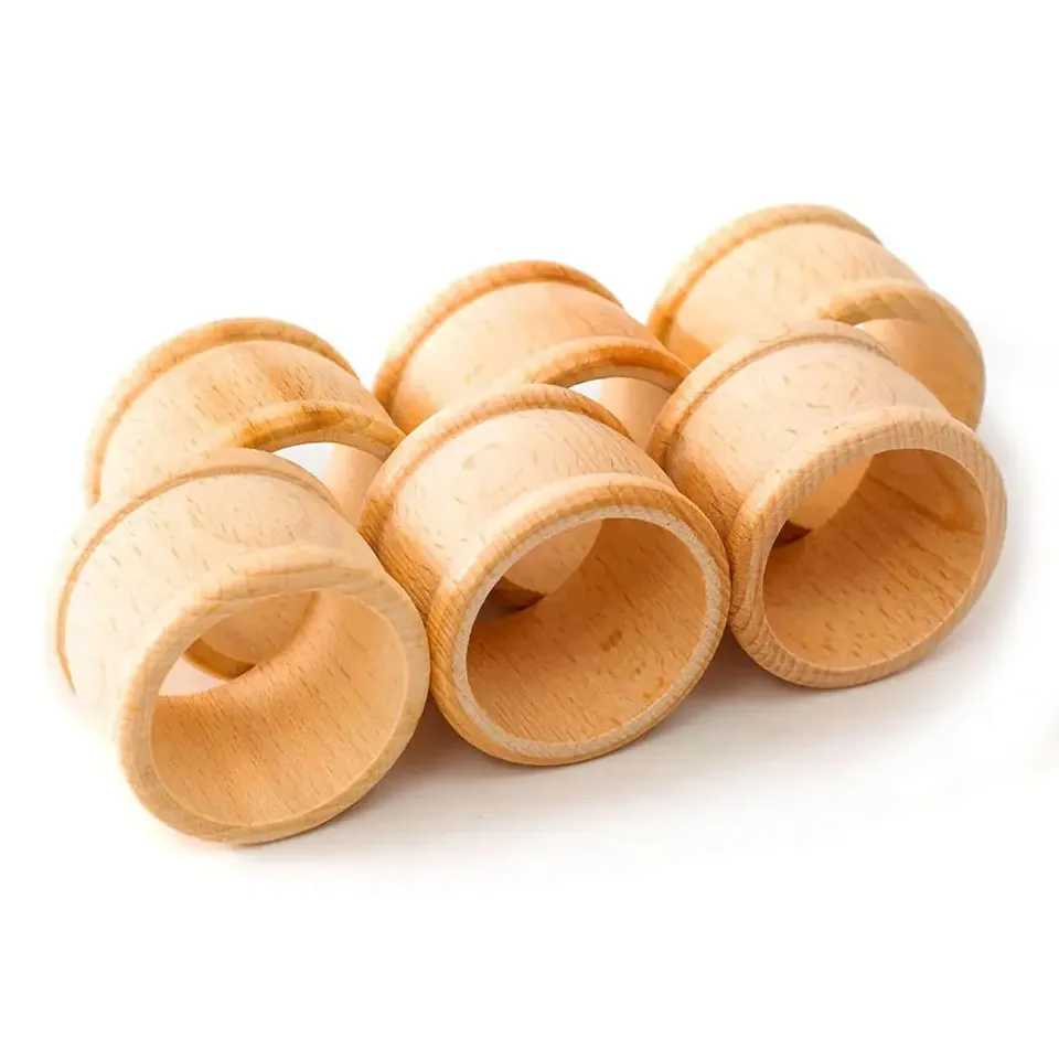 Tuuli set 6 portatovaglioli legno faggio naturale