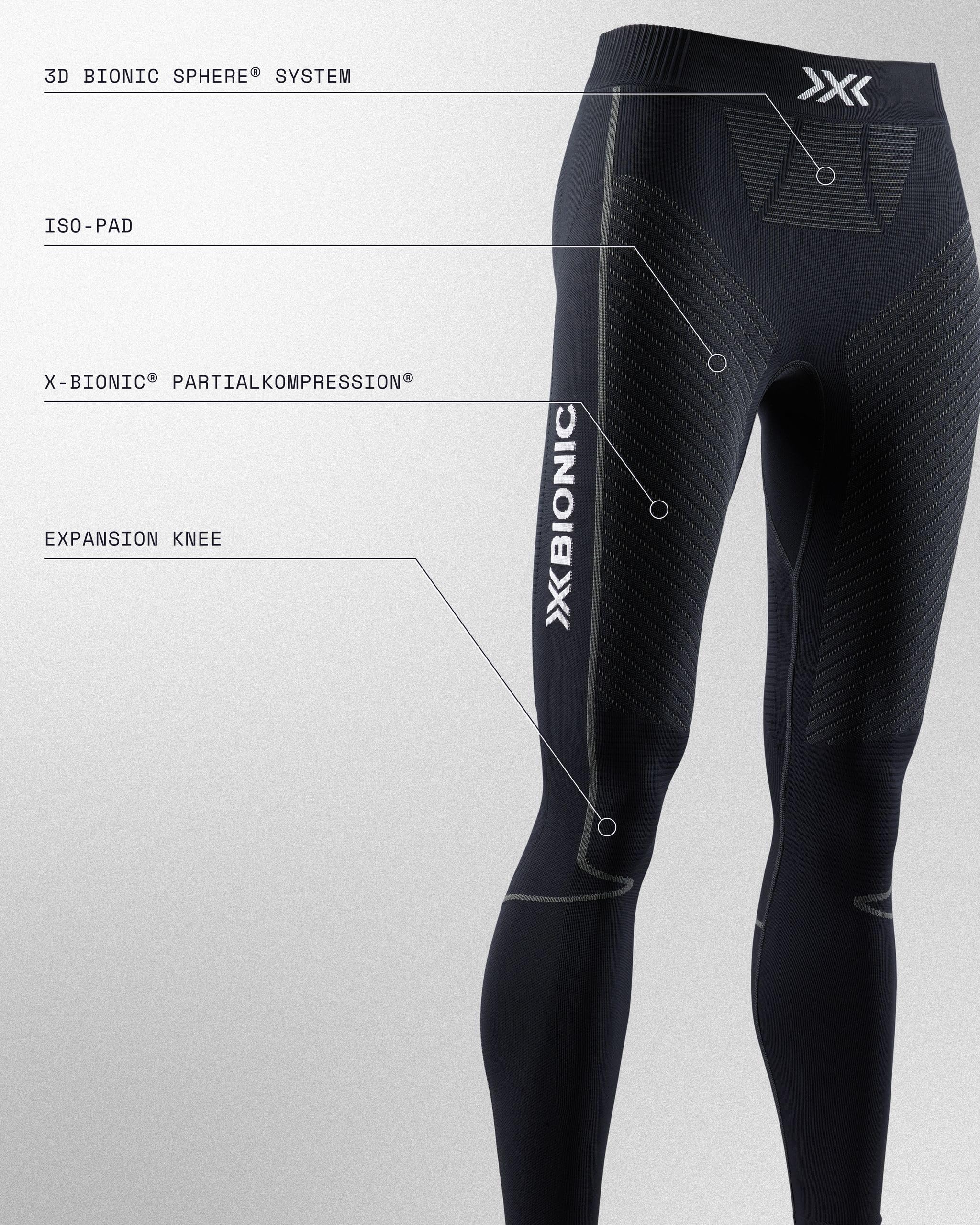 Bionic Invent 4.0 pantaloni running donna taglia M termici