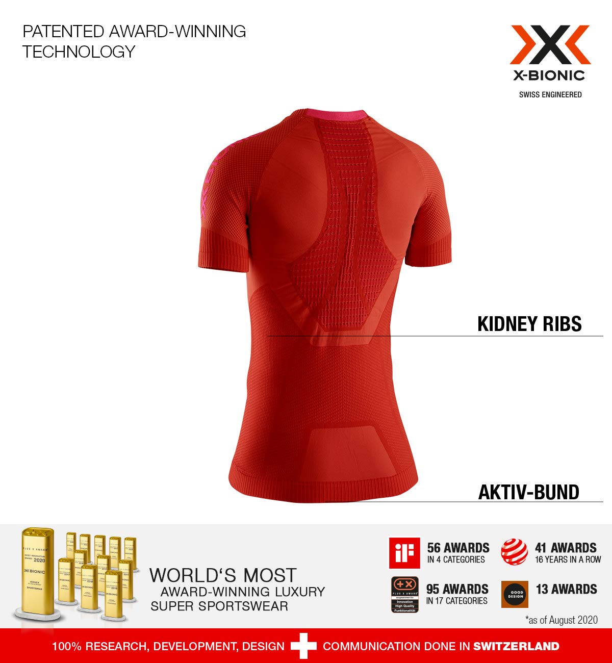 Bionic Invent Run Speed maglia running donna manica corta