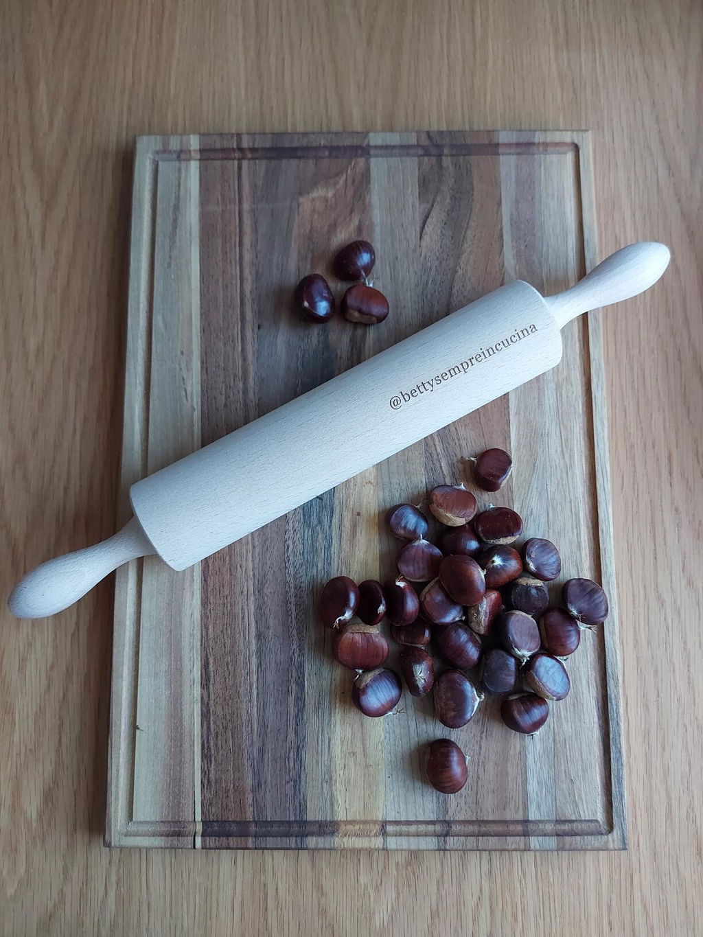 Tuuli Mattarello faggio 44 cm stendipasta personalizzato