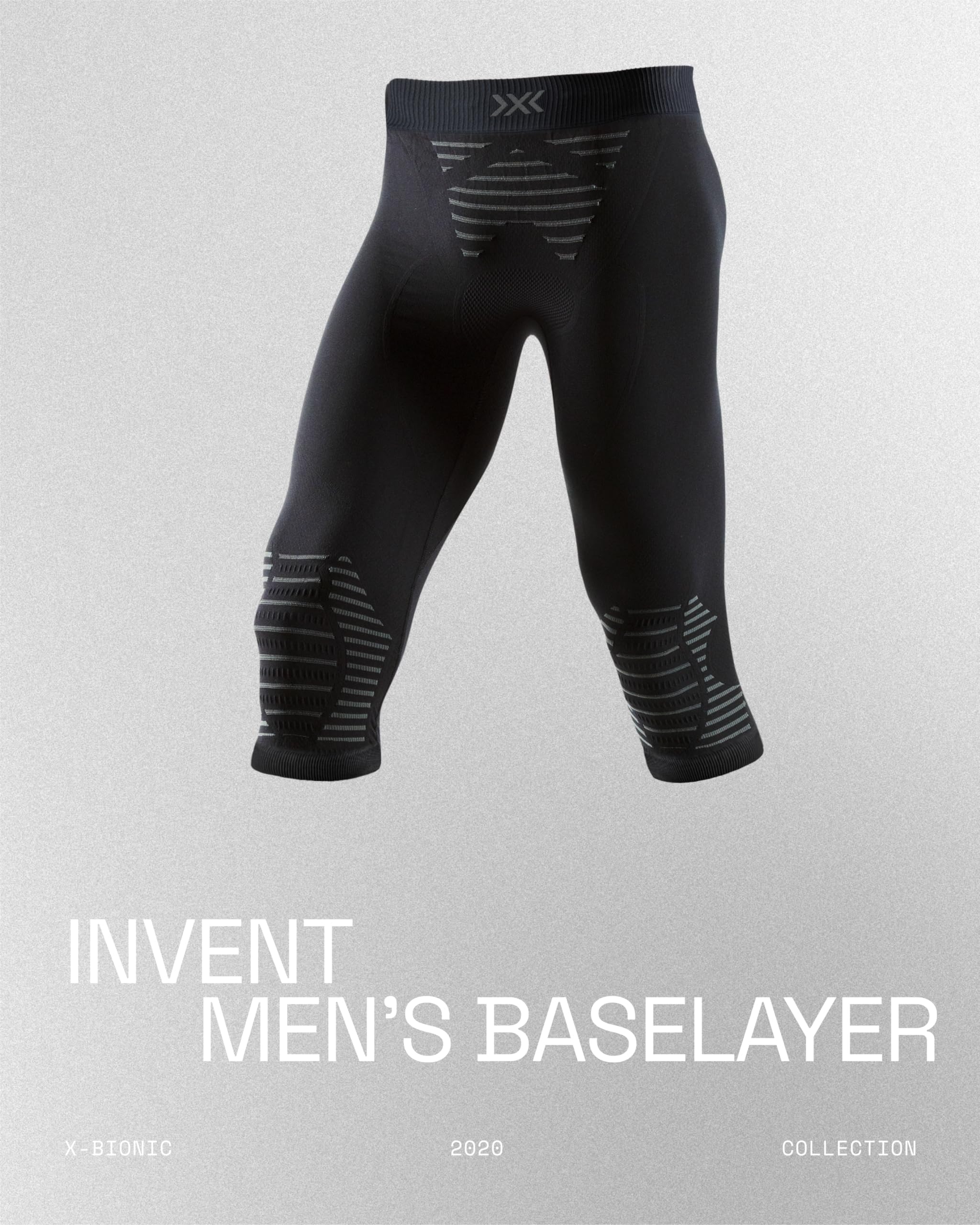 X-Bionic Invent 4.0 Pants 3/4 Leggings Uomo L termoregolanti
