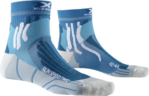 X-Socks Run Calze Running 42-44 Blu ventilate unisex