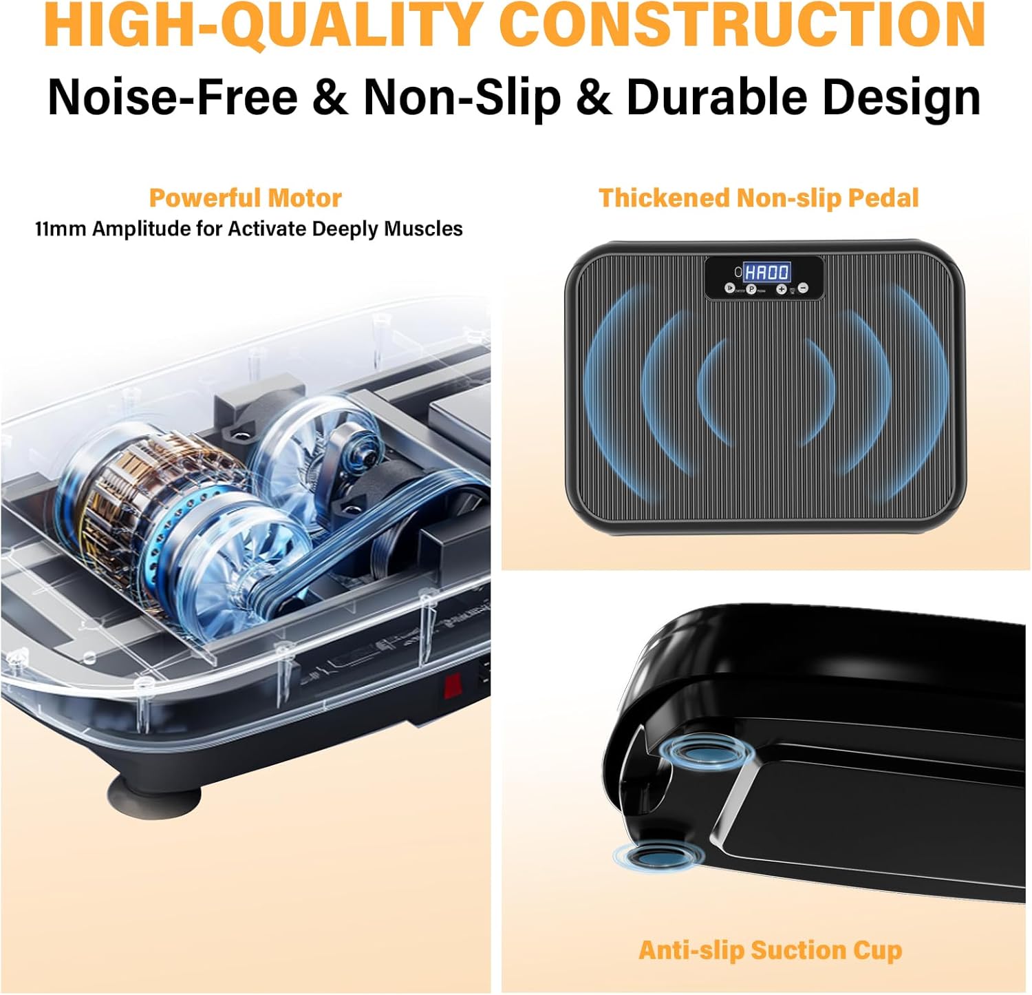 TISSCARE Vibration Plate mini pedana vibrante casa