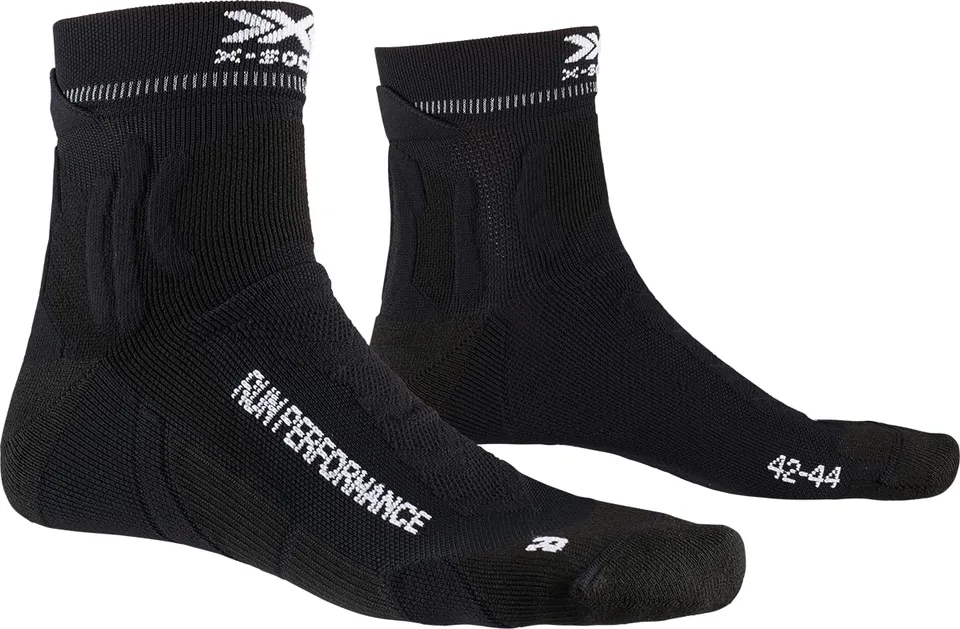 X-Socks Run Performance calzini running traspiranti neri