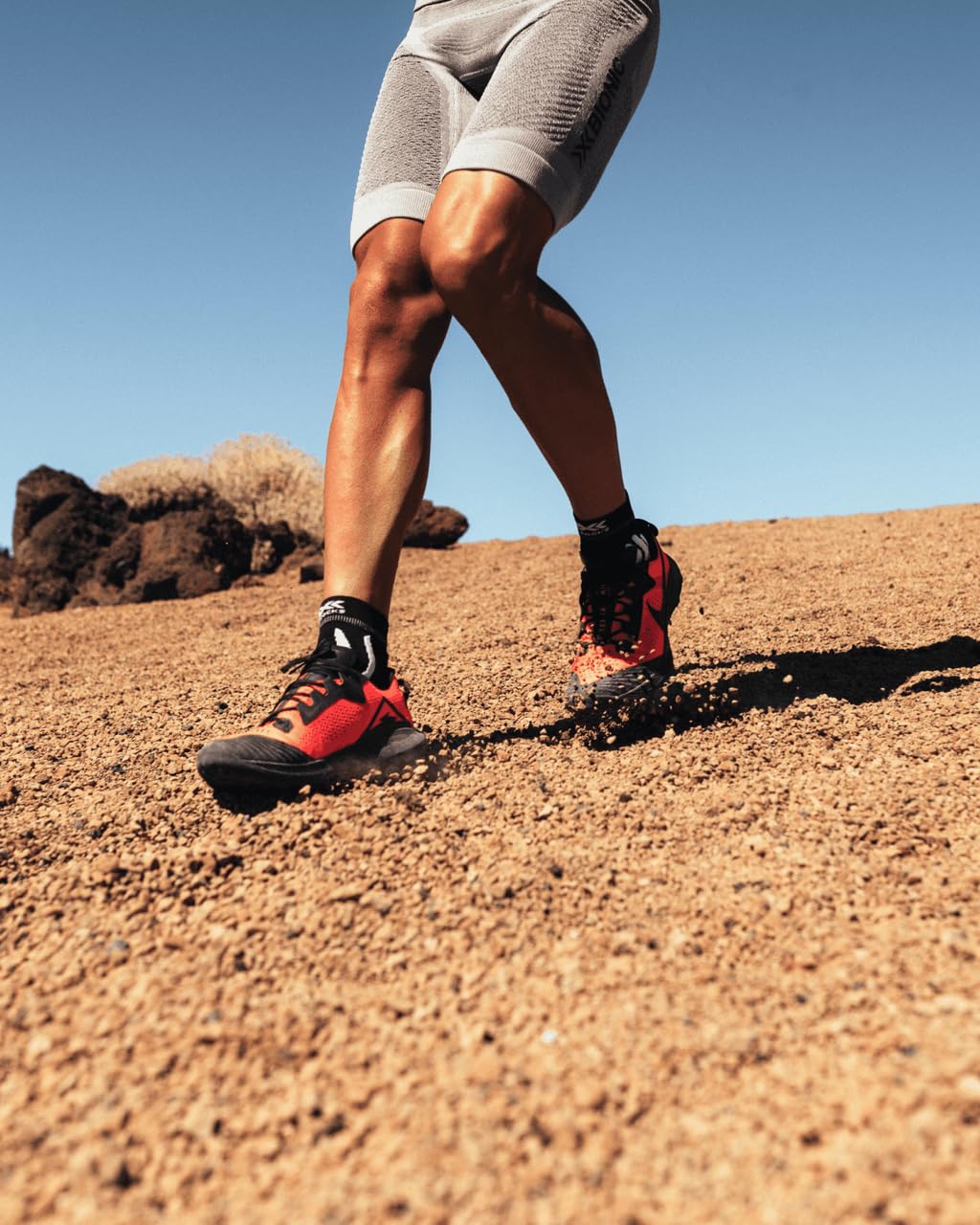 X-Socks Run Calze Running 42-44 Blu ventilate unisex