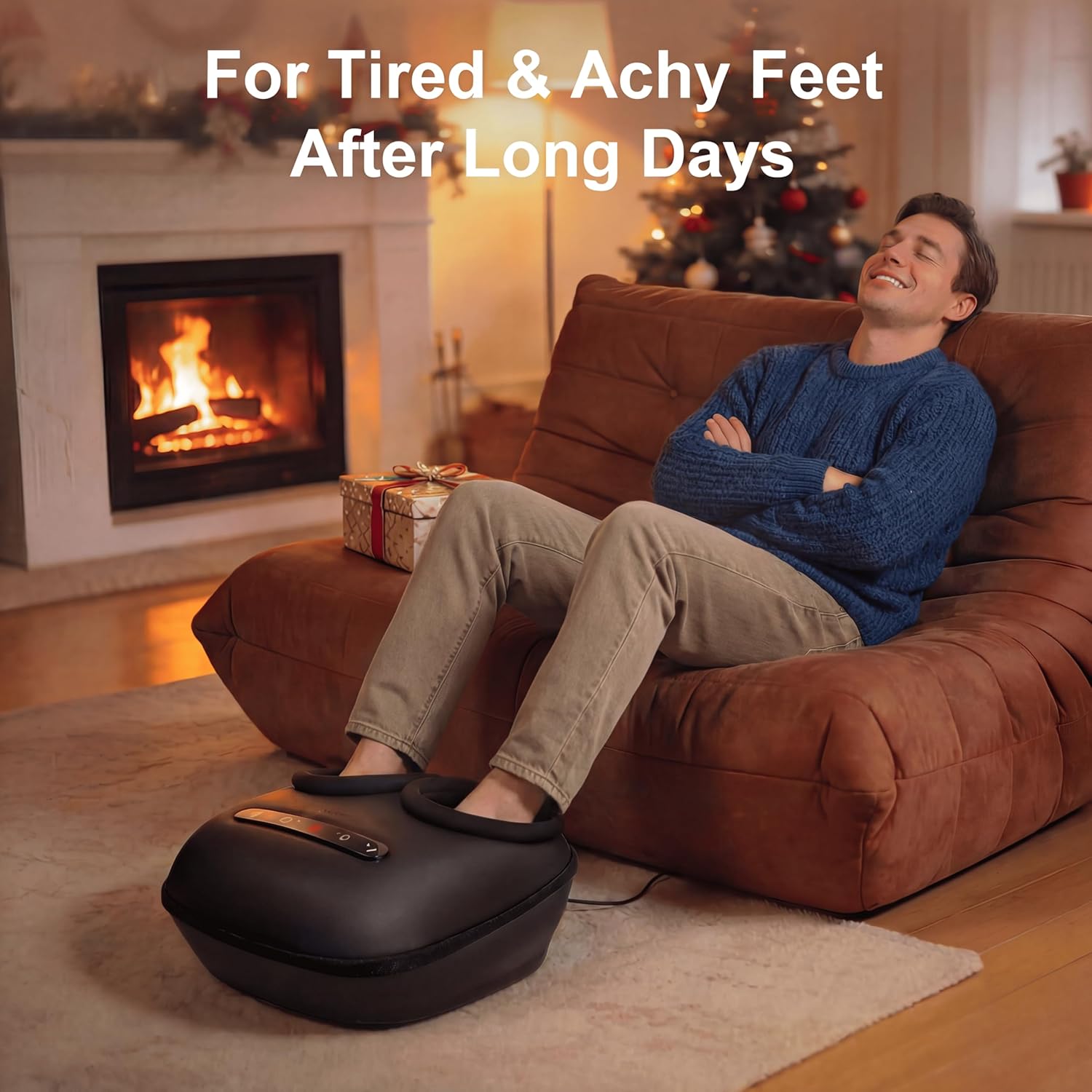 Nekteck Foot Massager Massaggiatore Piedi Shiatsu con Calore