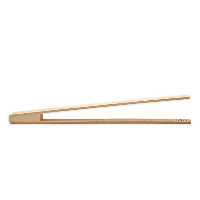 Tuuli Set Pinzette Cucina Faggio 30 cm Personalizzate 3 Pezzi Legno