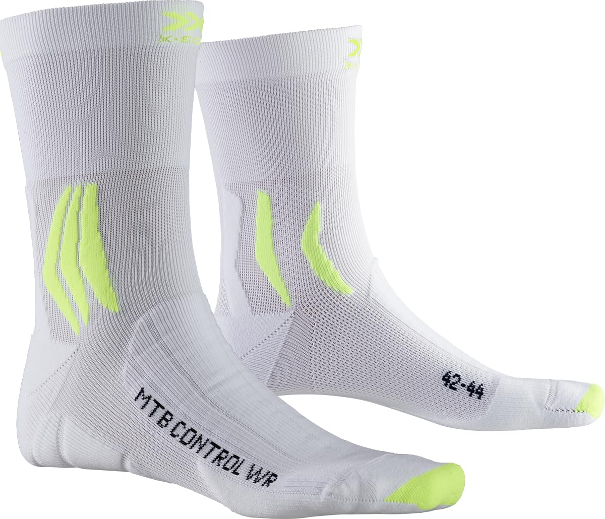 X-SOCKS Bike MTB Control WR 4.0 calzini 42-44 bianco idrorepellenti