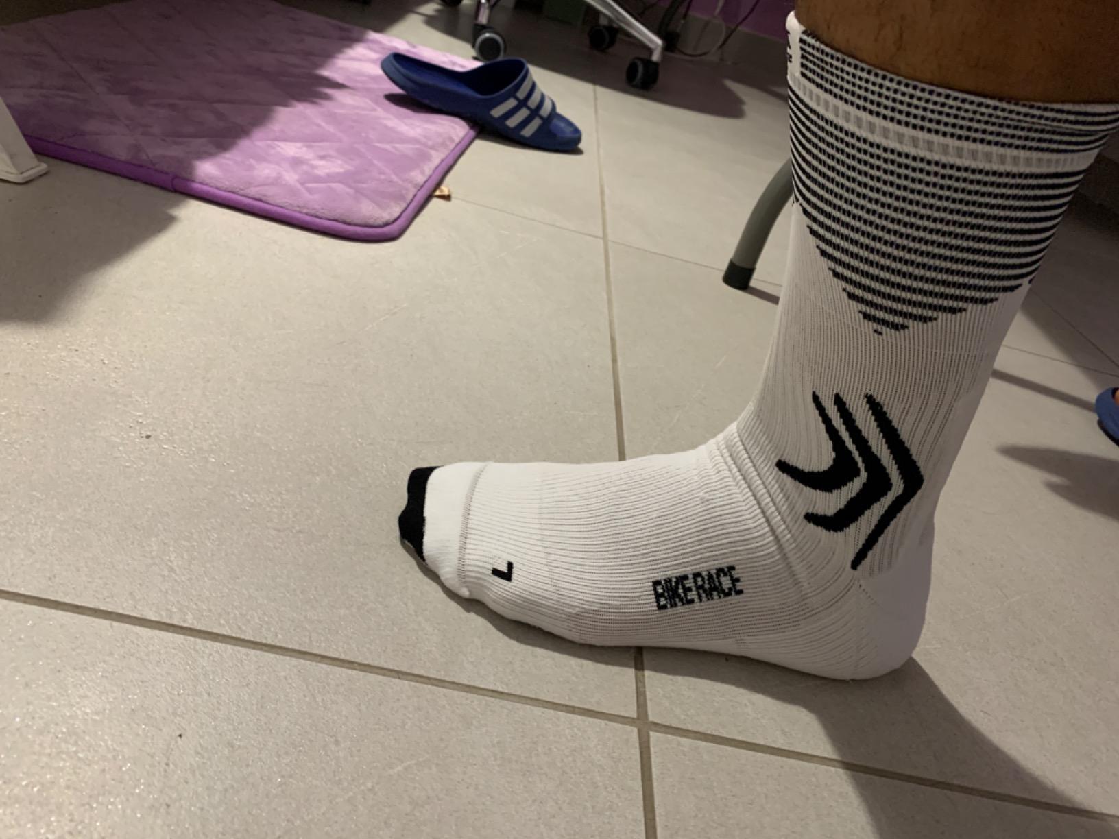 X-Socks Bike Race Calze Bici traspiranti protezione Achille