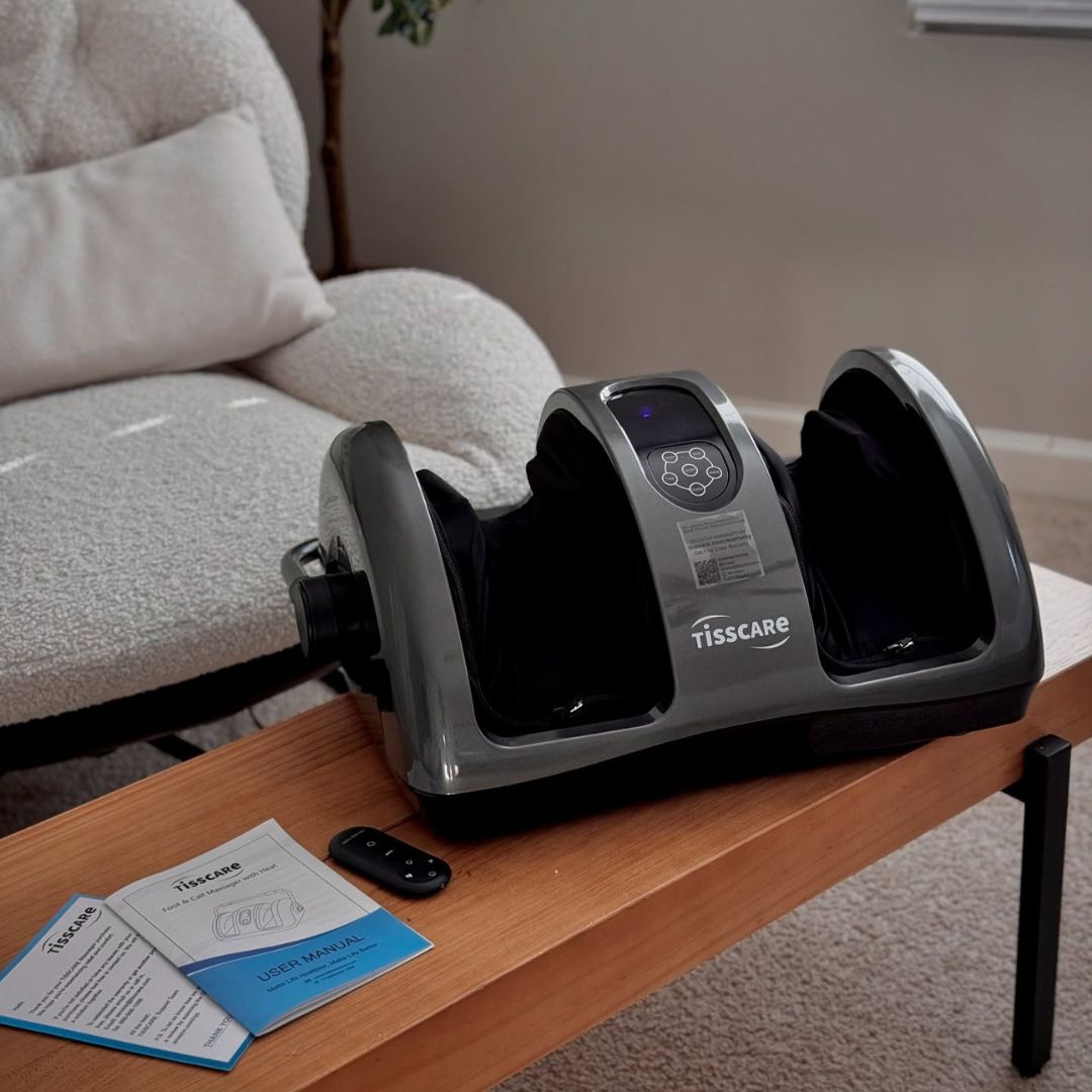 TISSCARE TC 212 Massaggiatore Piedi Shiatsu Grigio