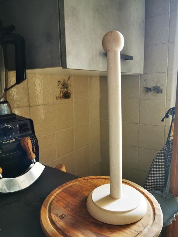 Tuuli Accessori casa Portarotolo cucina faggio 35 cm