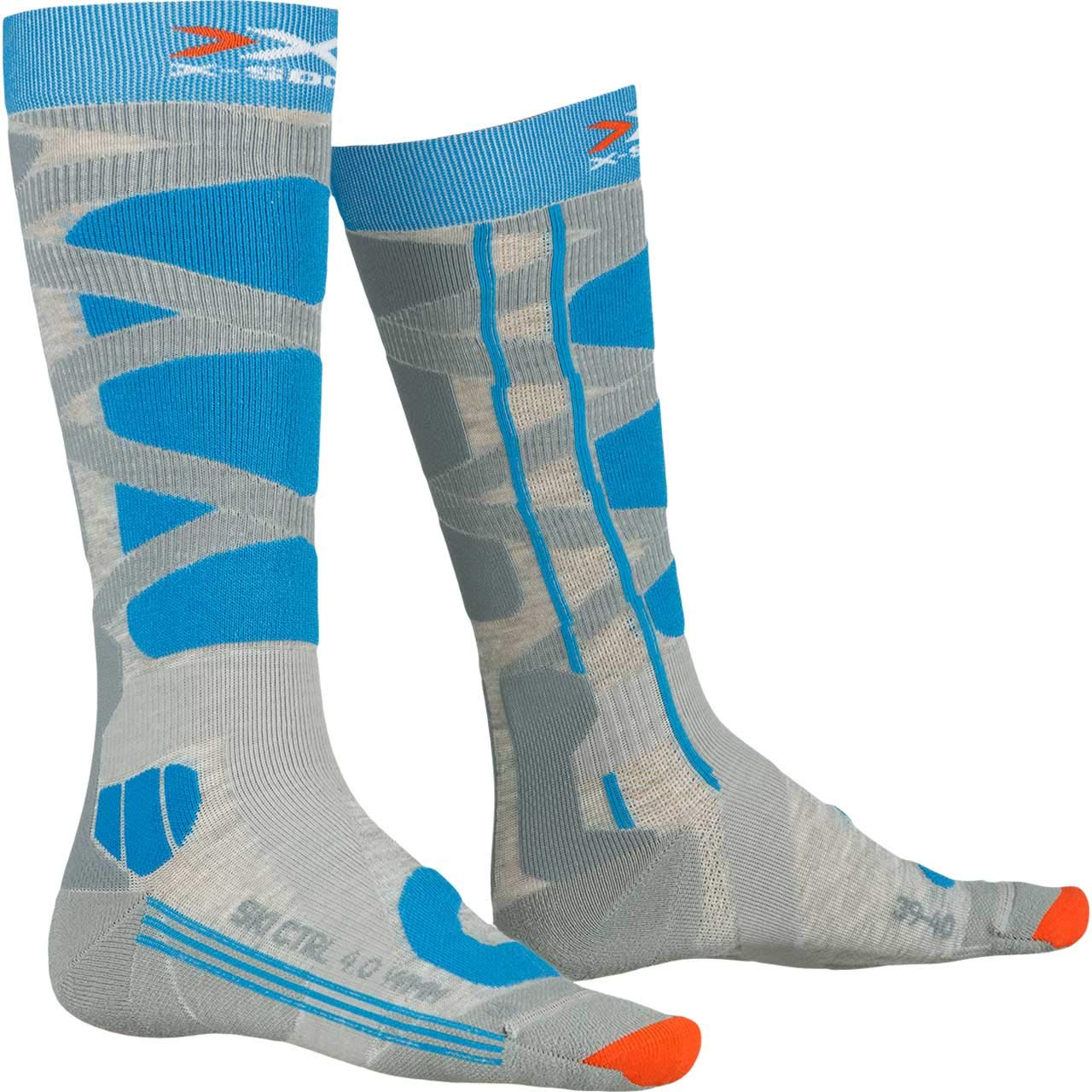 X-SOCKS Run Trail Run Energy calzini donna 35-36 grigio