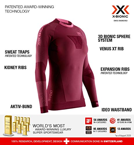 Bionic Invent Maglia running donna M maniche lunghe