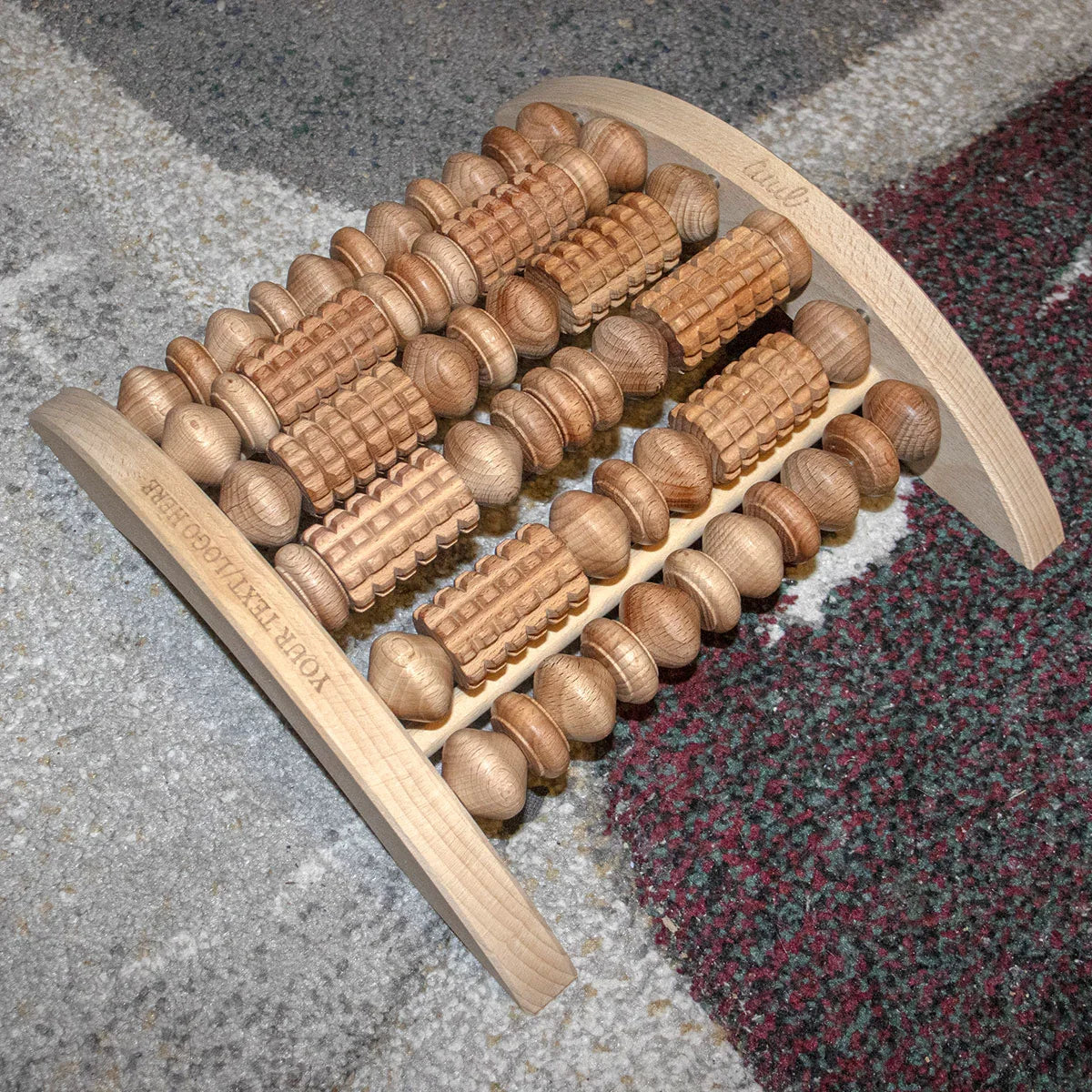 Tuuli Massaggiapiedi faggio personalizzato regalo 29 cm