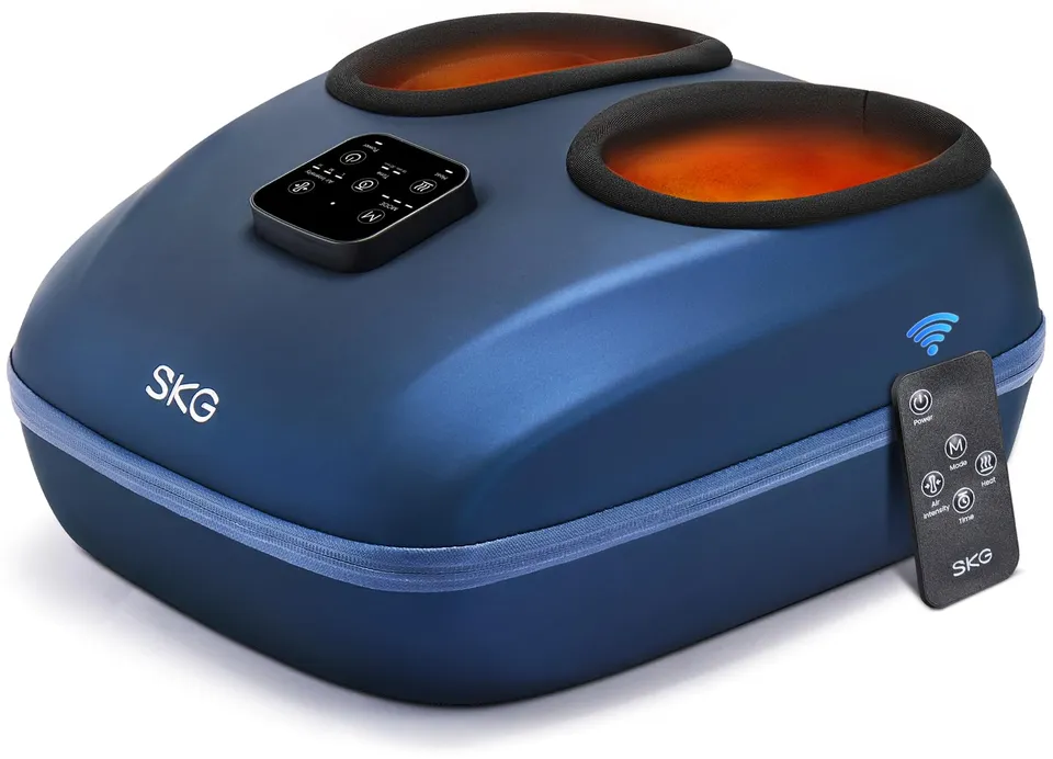 SKG AS100 Leg & Knee Massager gambe compressione 4 zone