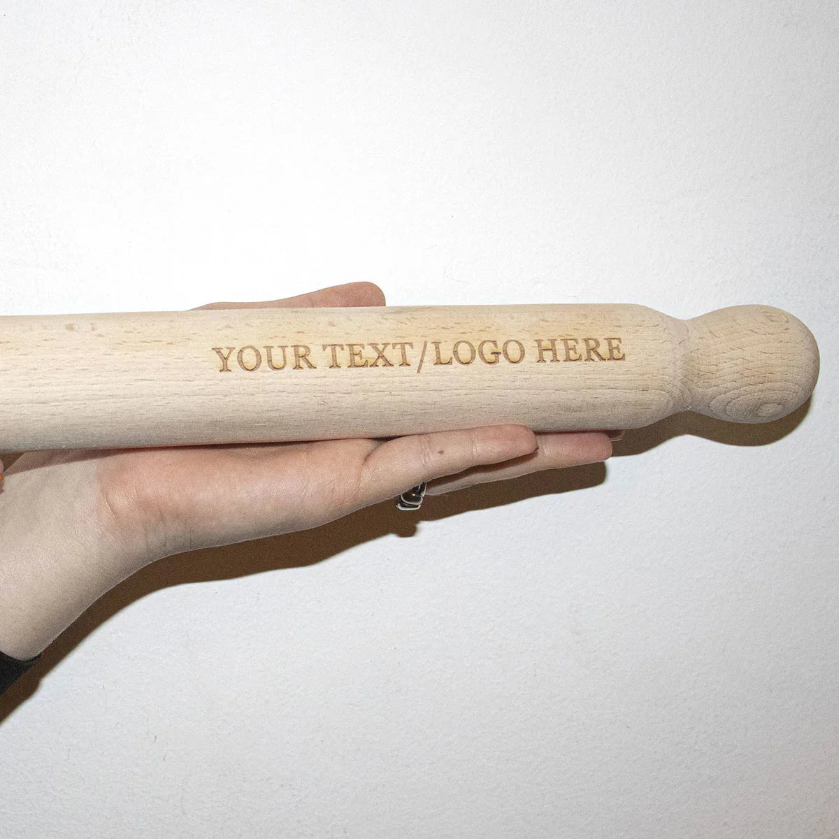 Tuuli Mattarello Faggio 40 cm Personalizzato Mattarello Legno Inciso