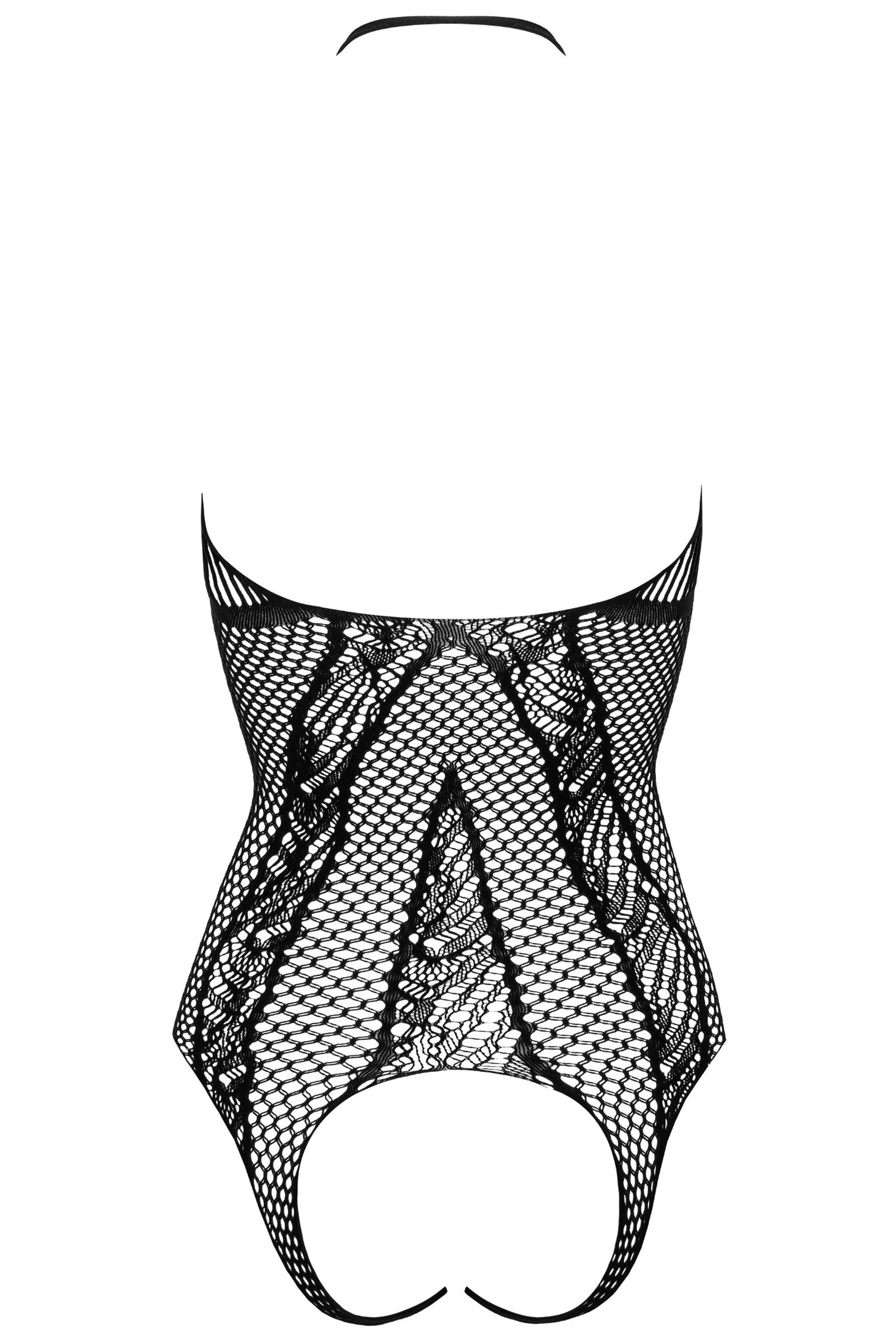 Kotek Body Rete Nero S/M/L Cavallo Aperto