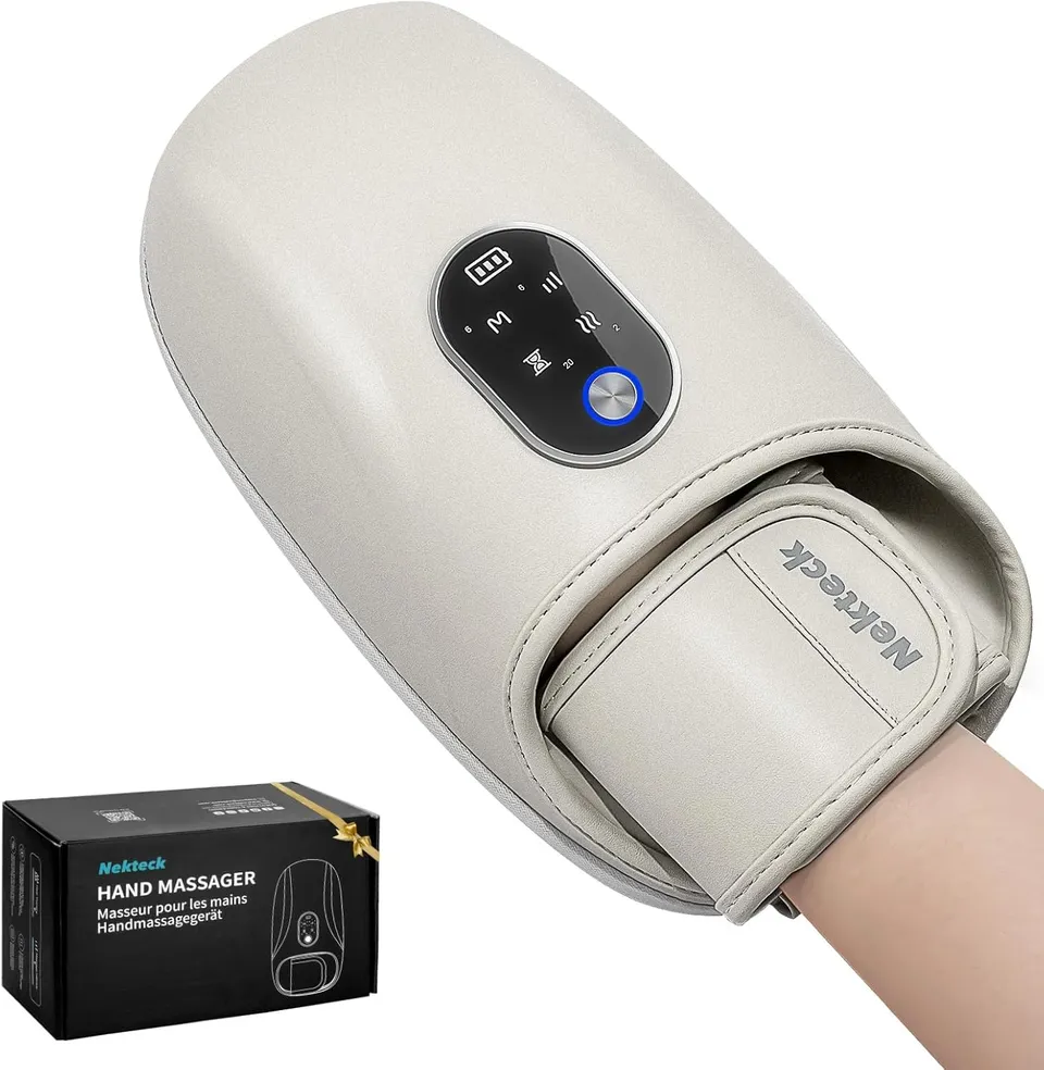 Nekteck Hand Massager Mani Polso Calore Senza Fili
