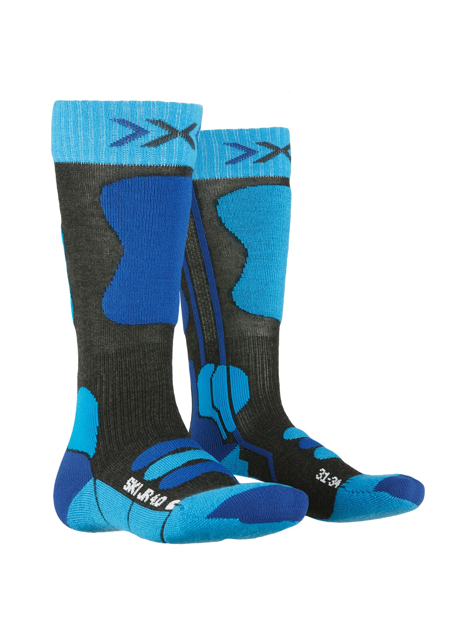 Bionic X-SOCKS Junior 4.0 calze sci 31-34 antracite blu