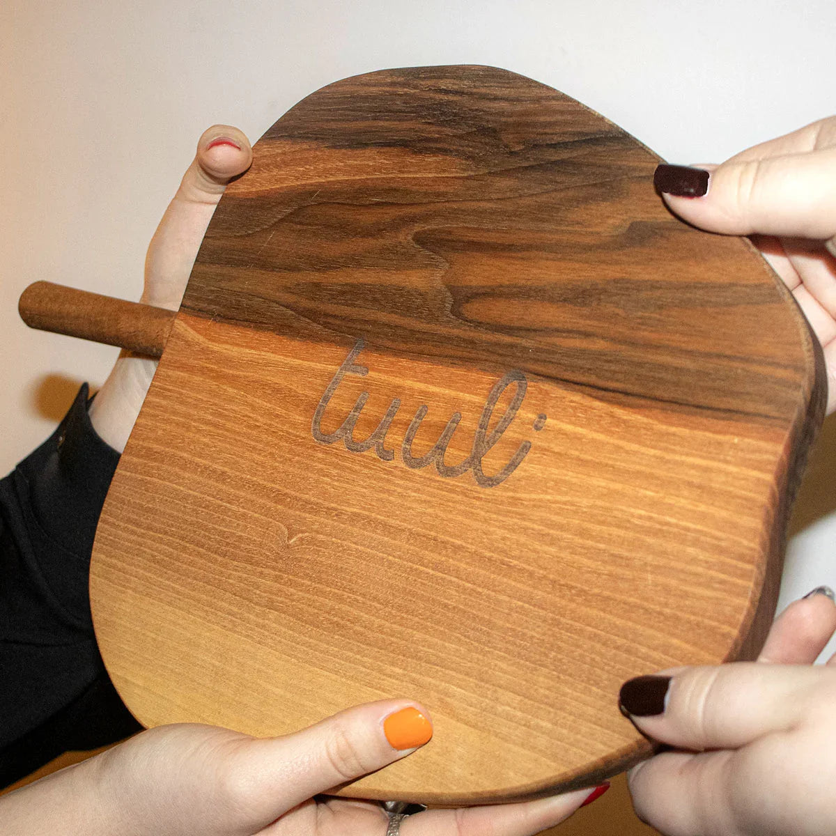 Tuuli Taglieri legno Tagliere noce mela 35x26 personalizzato