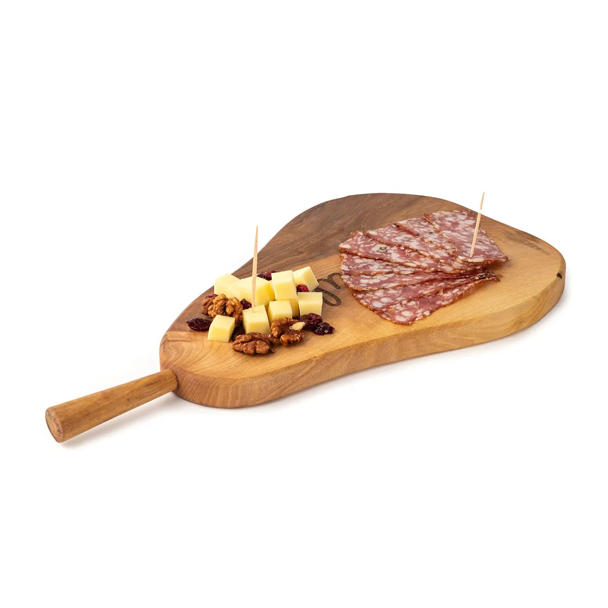 Tuuli Taglieri in legno Tagliere Pera Noce Inciso 43x22 cm