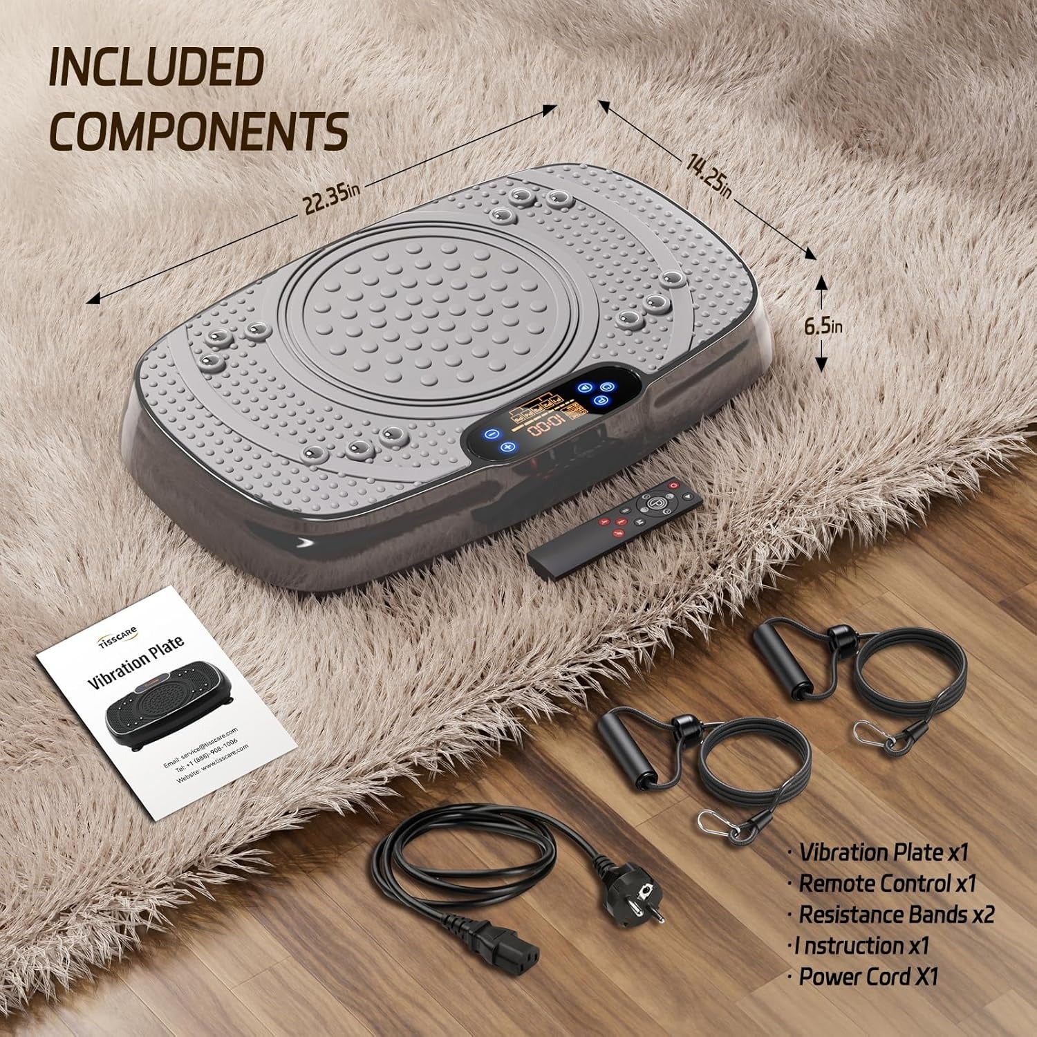 Tisscare Accessories telecomando pedana vibrante mini