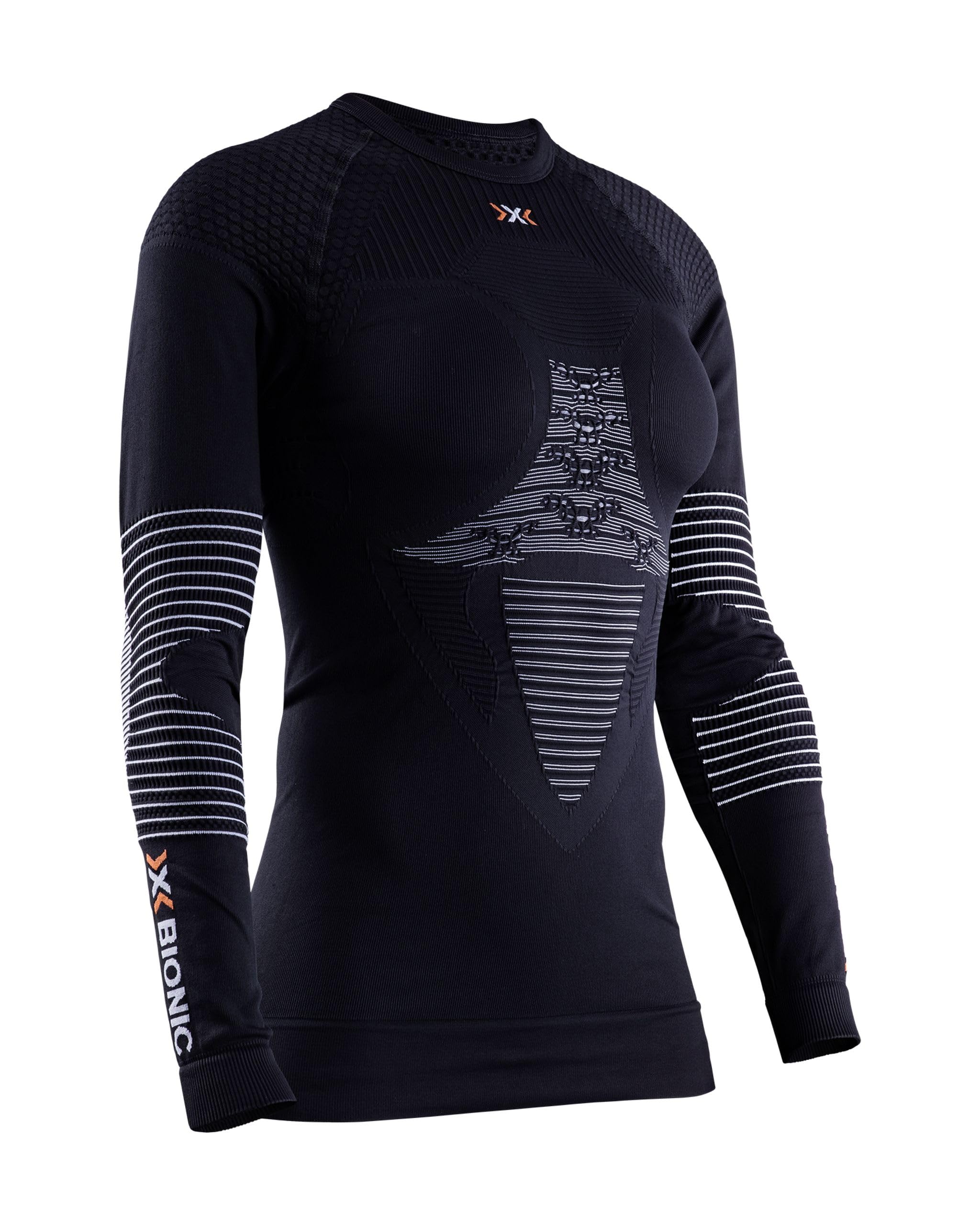 X-Bionic Energizer 4.0 Maglia Termica Donna Nera M maniche lunghe