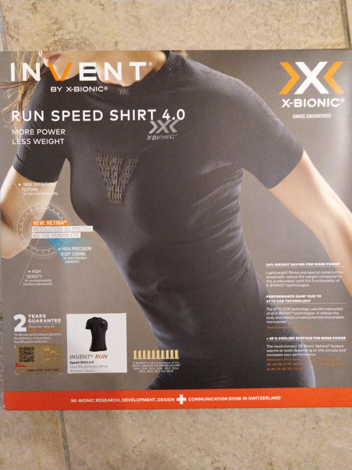 Bionic Invent 4.0 maglia termica donna manica corta