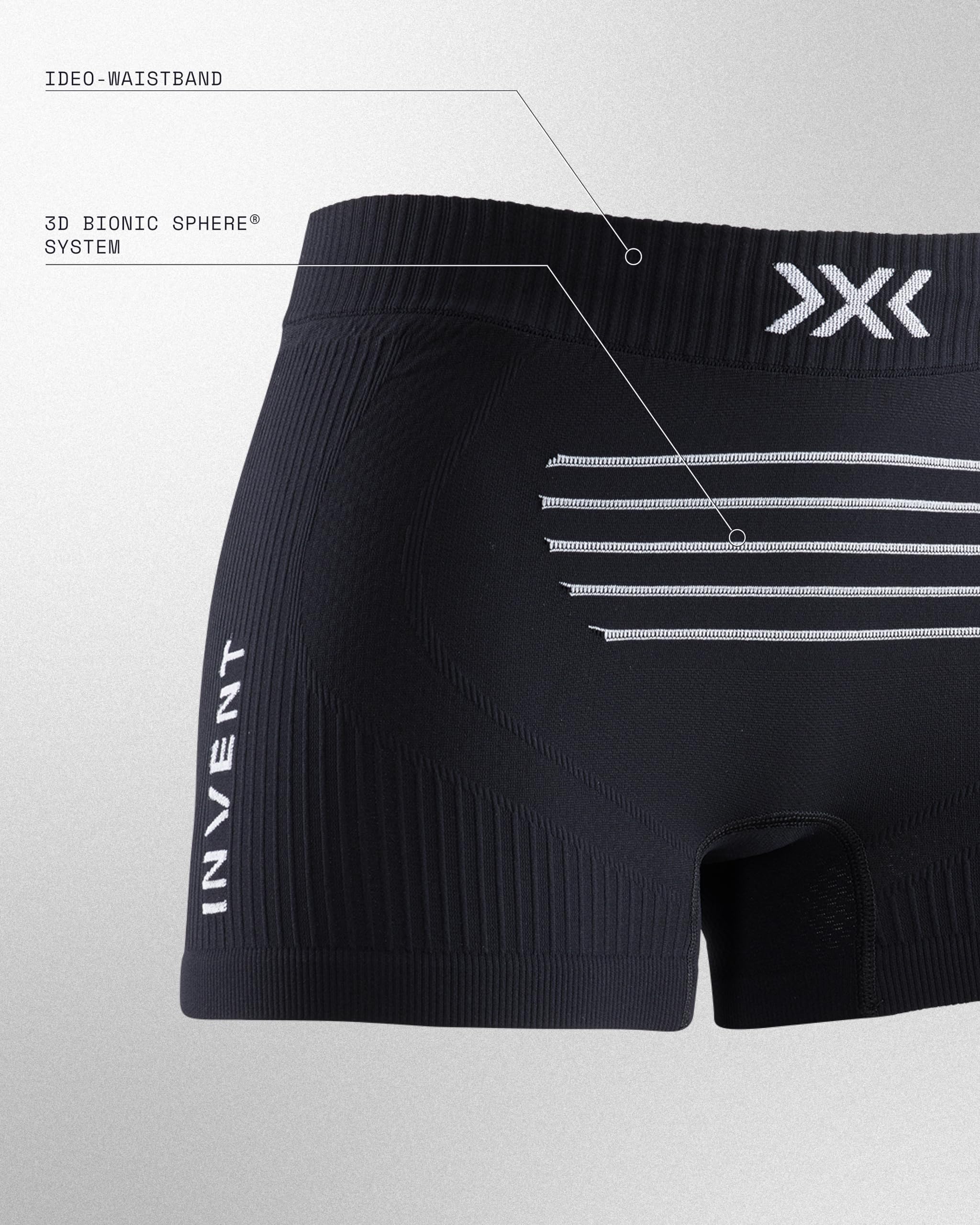 X-Bionic Invent Light Boxer Donna M termoregolante