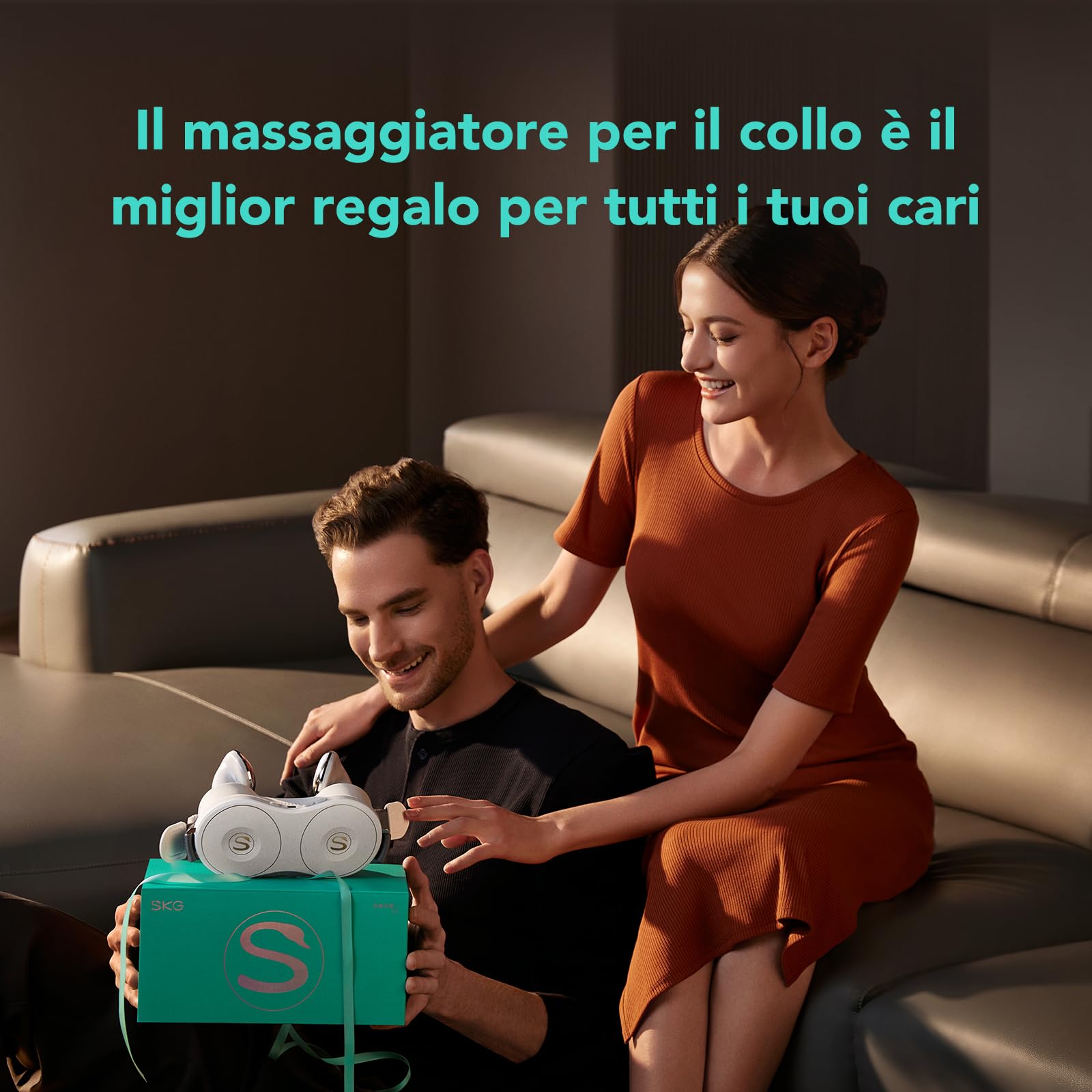 SKG H7 massaggiatore collo elettrico calore 4D