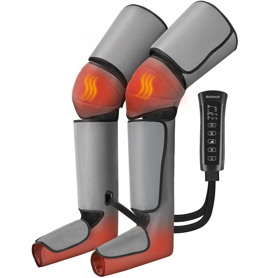 Nekteck Leg Massager Massaggiatore Gambe Compressione Calore e Vibrazione