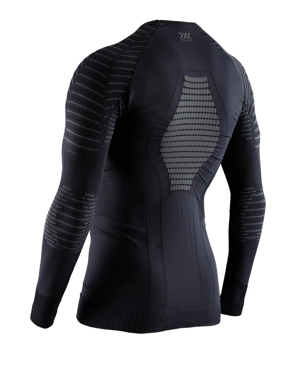 X-Bionic Invent 4.0 Maglia Termica Nero termoregolante