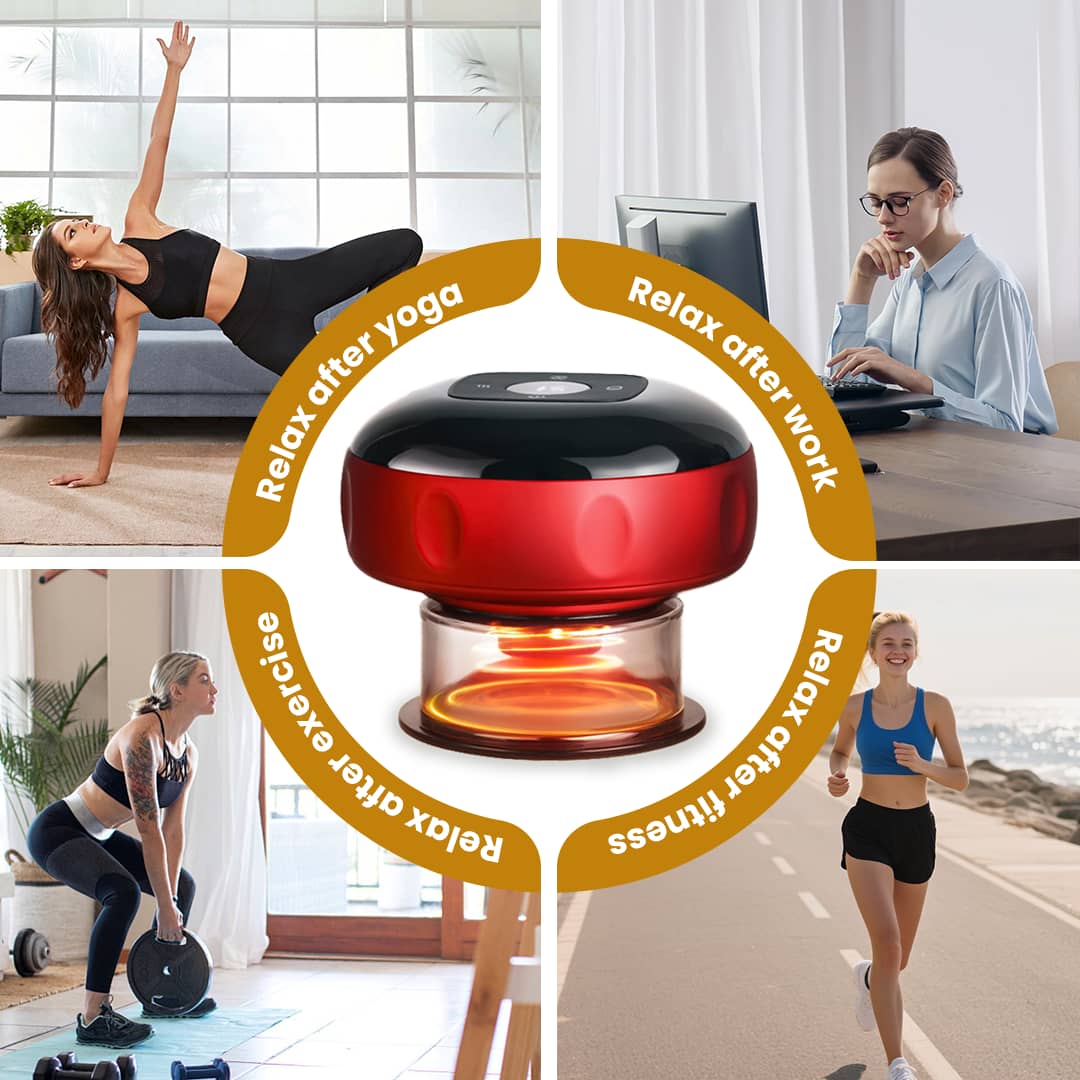 TISSCARE 5-in-1 Kit Coppettazione Elettrico Caldo Aspirazione