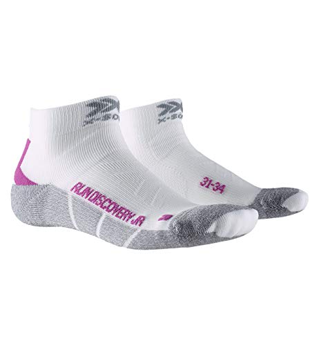 Bionic X-Socks Run Discovery calze corsa bambino 27-30 bianche