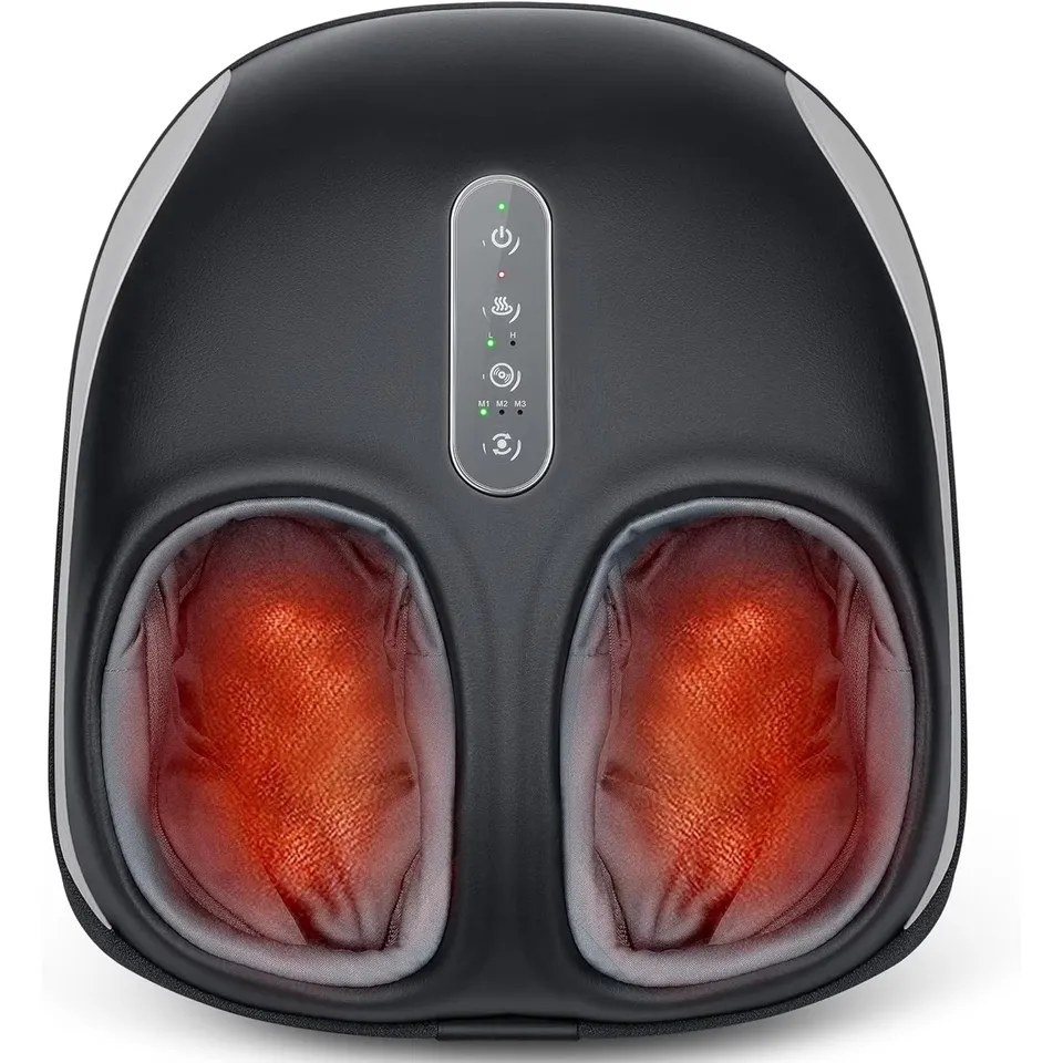 Nekteck Foot Massager massaggiatore piedi shiatsu con calore e pressione