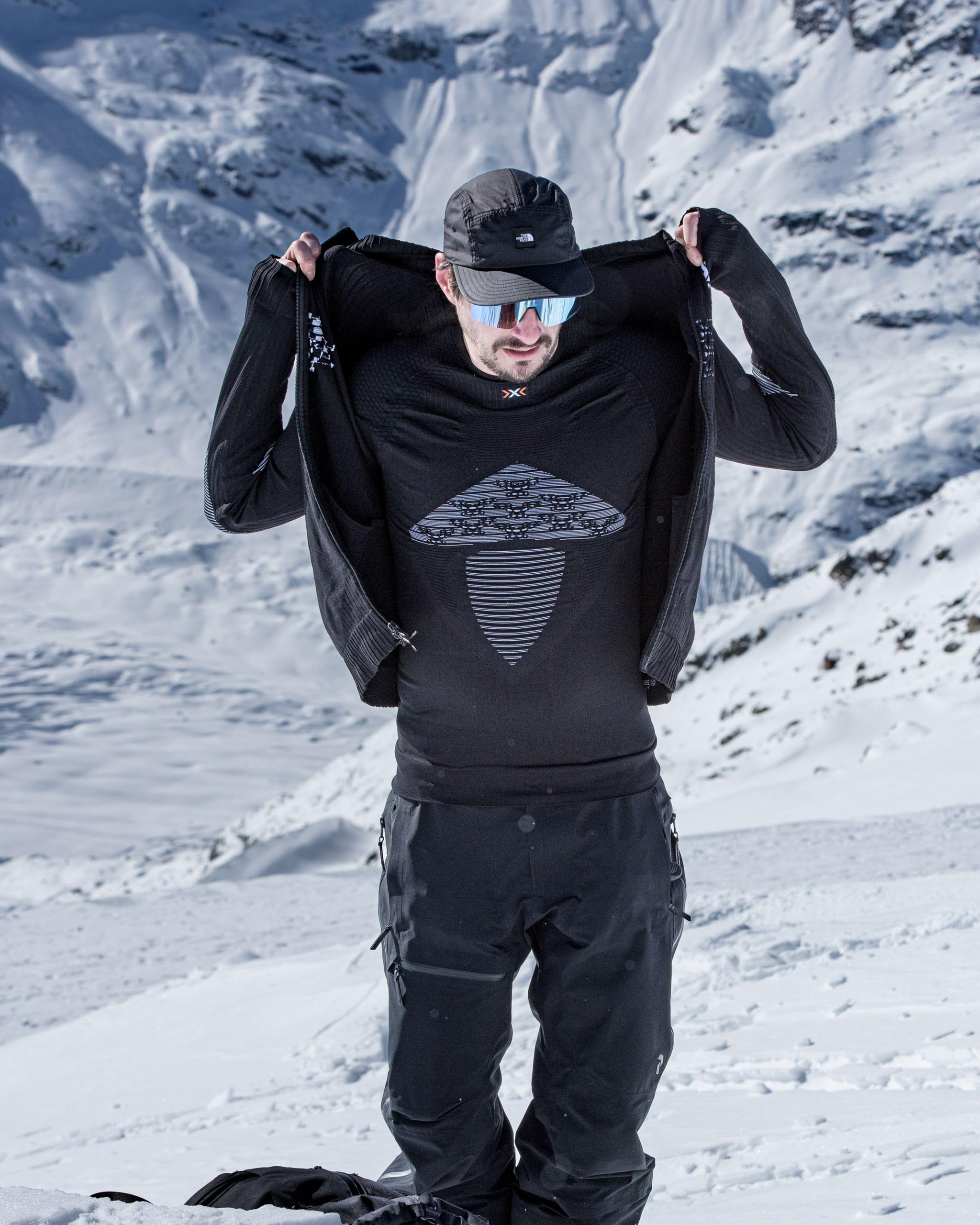 X-Bionic Energizer 4.0 Maglia Termica Grigio compressiva