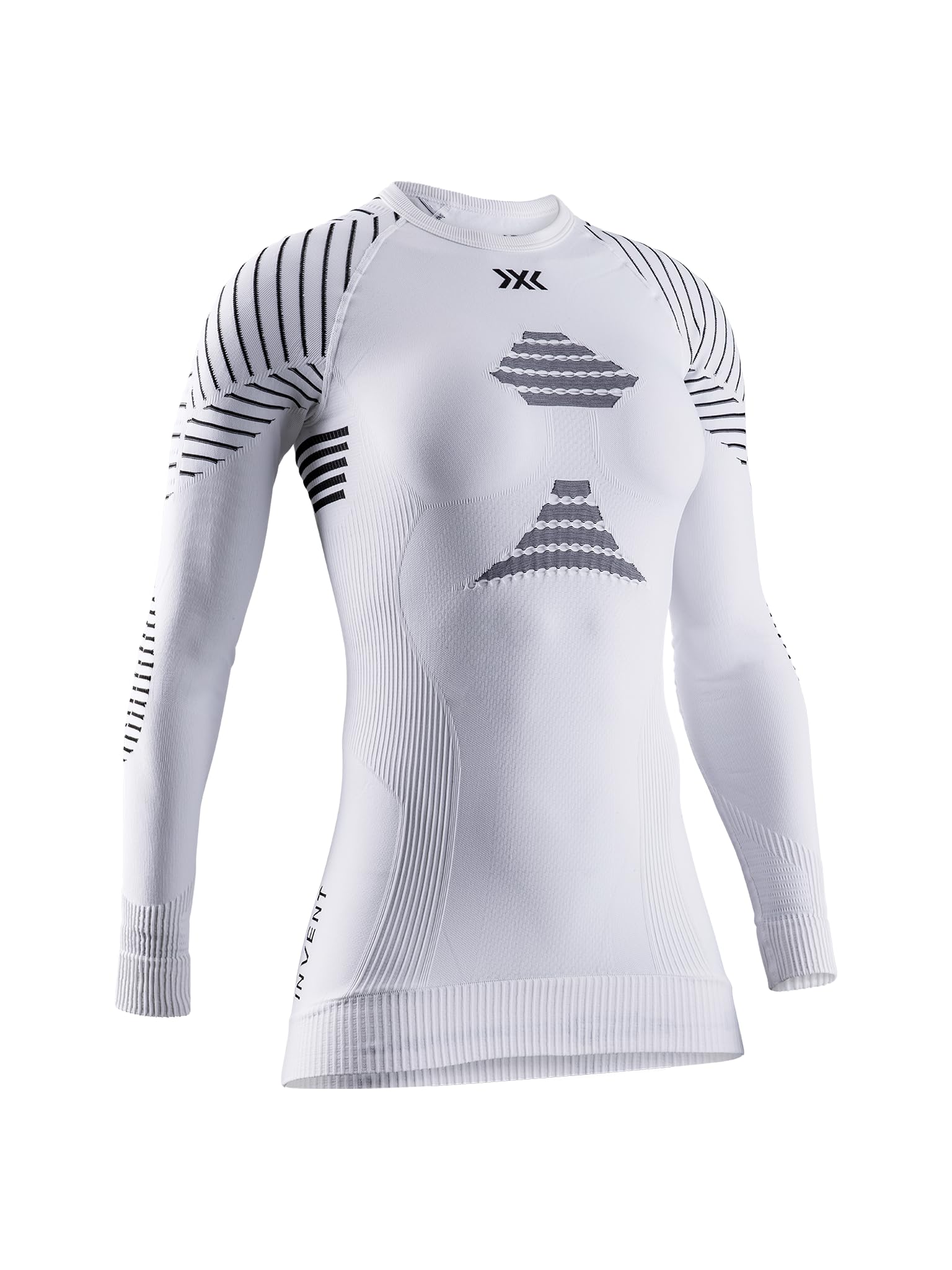 X-Bionic Invent 4.0 maglia termica donna bianco compressione