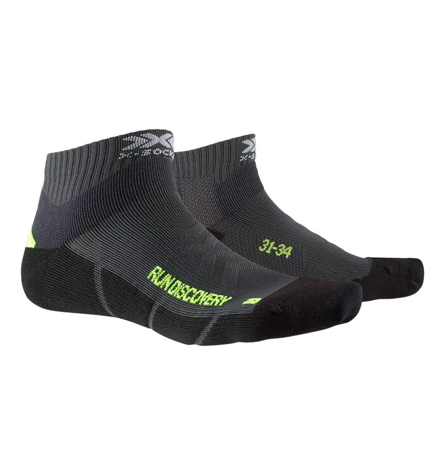 Bionic X-Socks Run Discovery calze corsa bambino 27-30 bianche