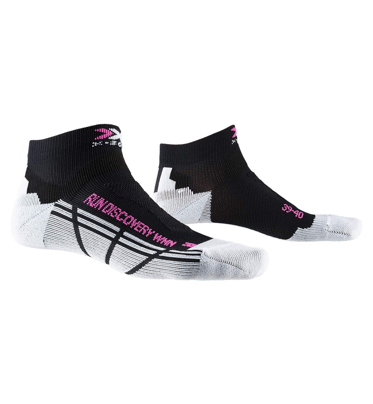 X-Socks Run Discovery P043 Calze Running 39-40 rosa