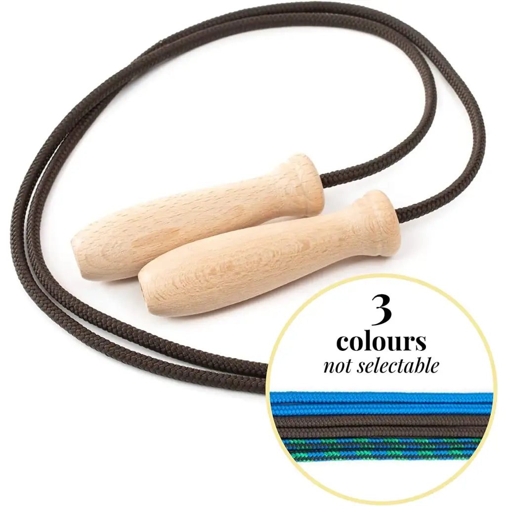 Tuuli corda per saltare cotone 230 cm manici legno