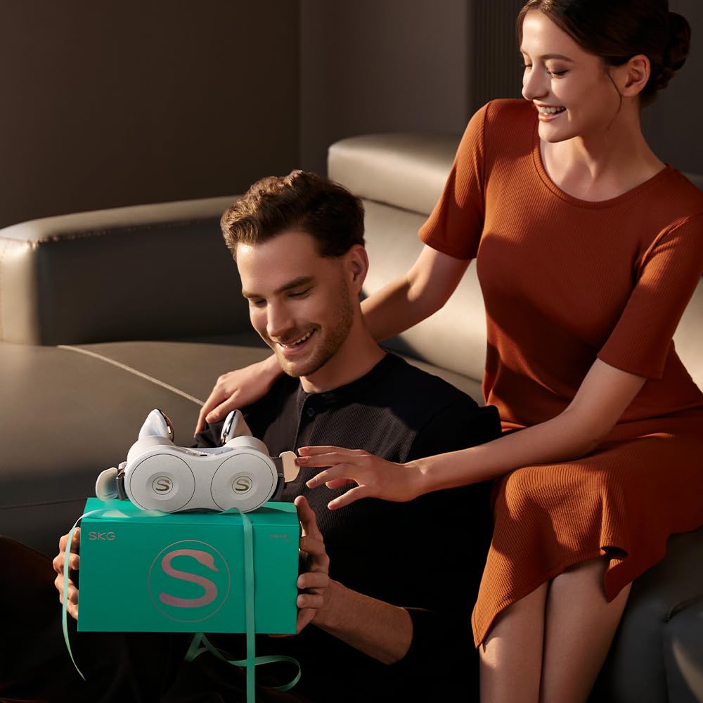 SKG H7-E Neck & Shoulder Massager collo spalle bianco calore