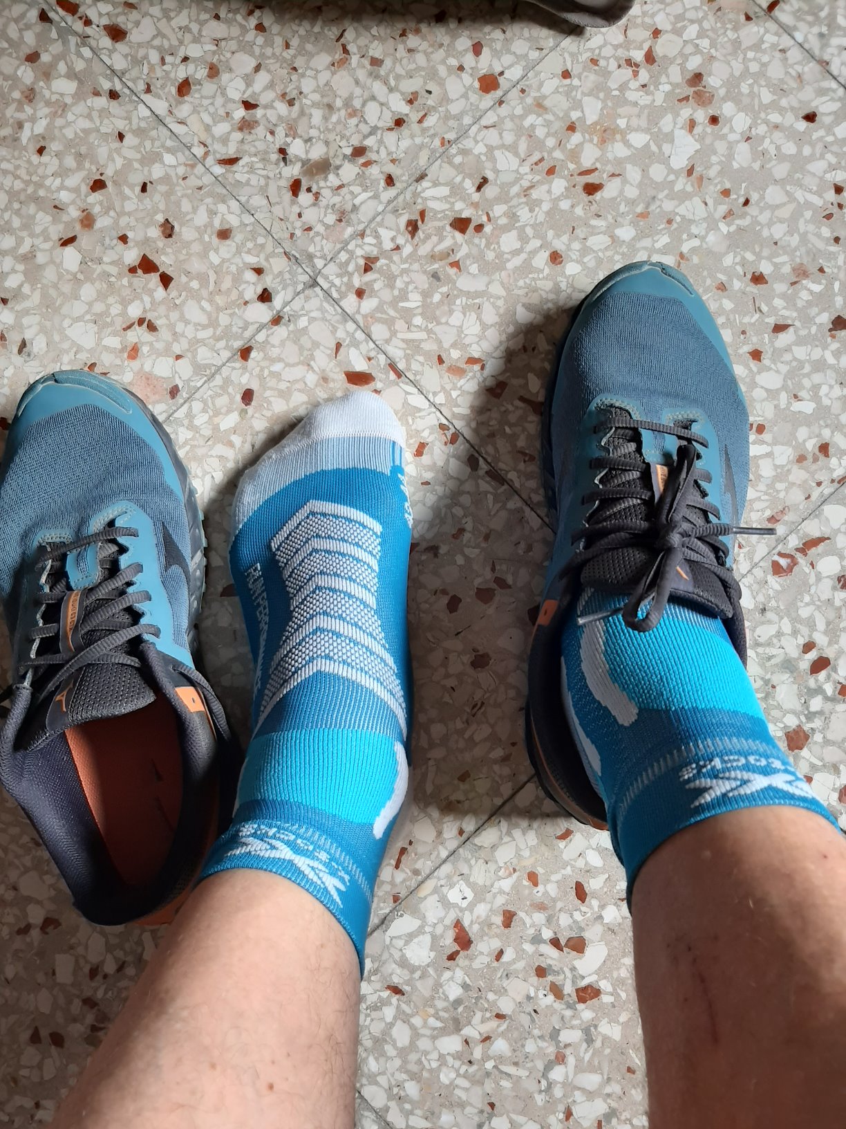 X-Socks Run Performance calzini running traspiranti neri