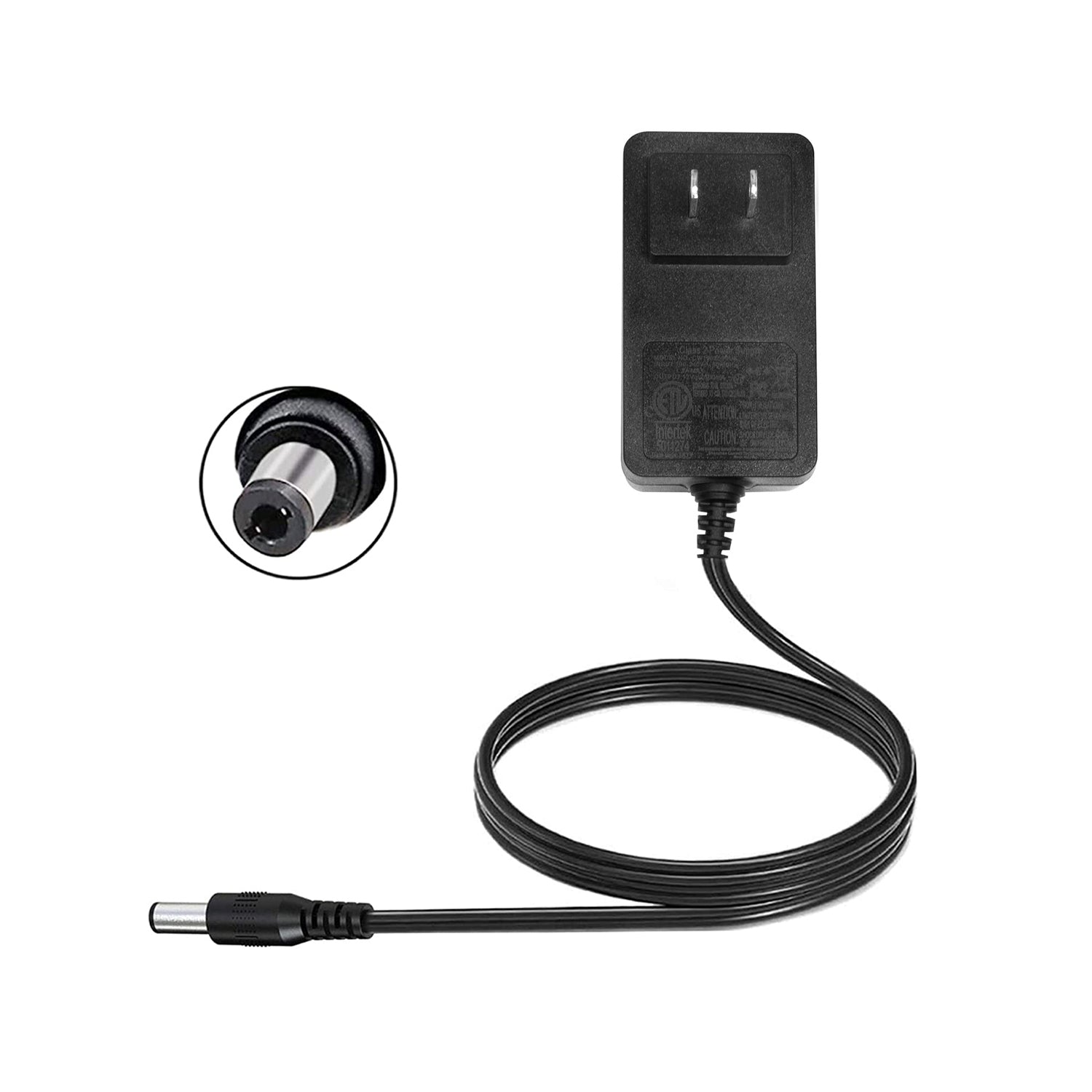 Nekteck Accessories alimentatore 12V 2,1 mm per massaggiatore