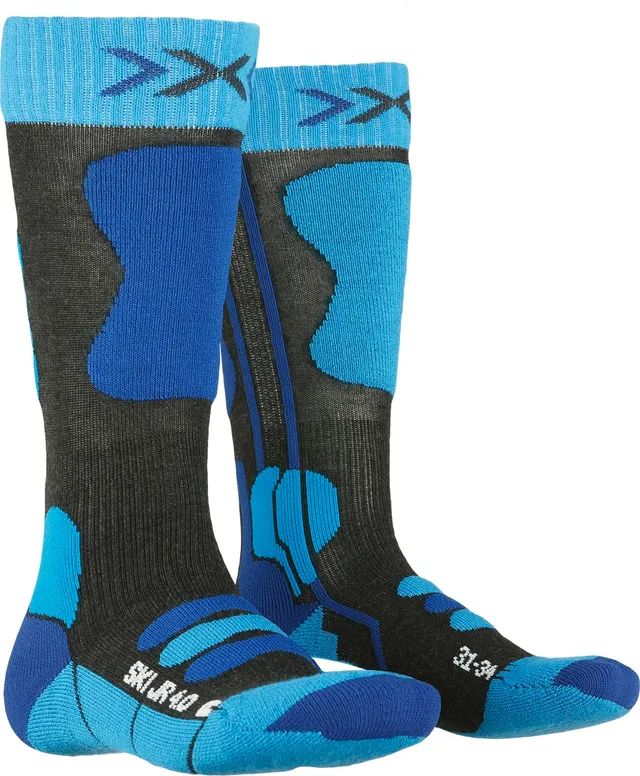 Bionic X-SOCKS Junior 4.0 calze sci 31-34 antracite blu