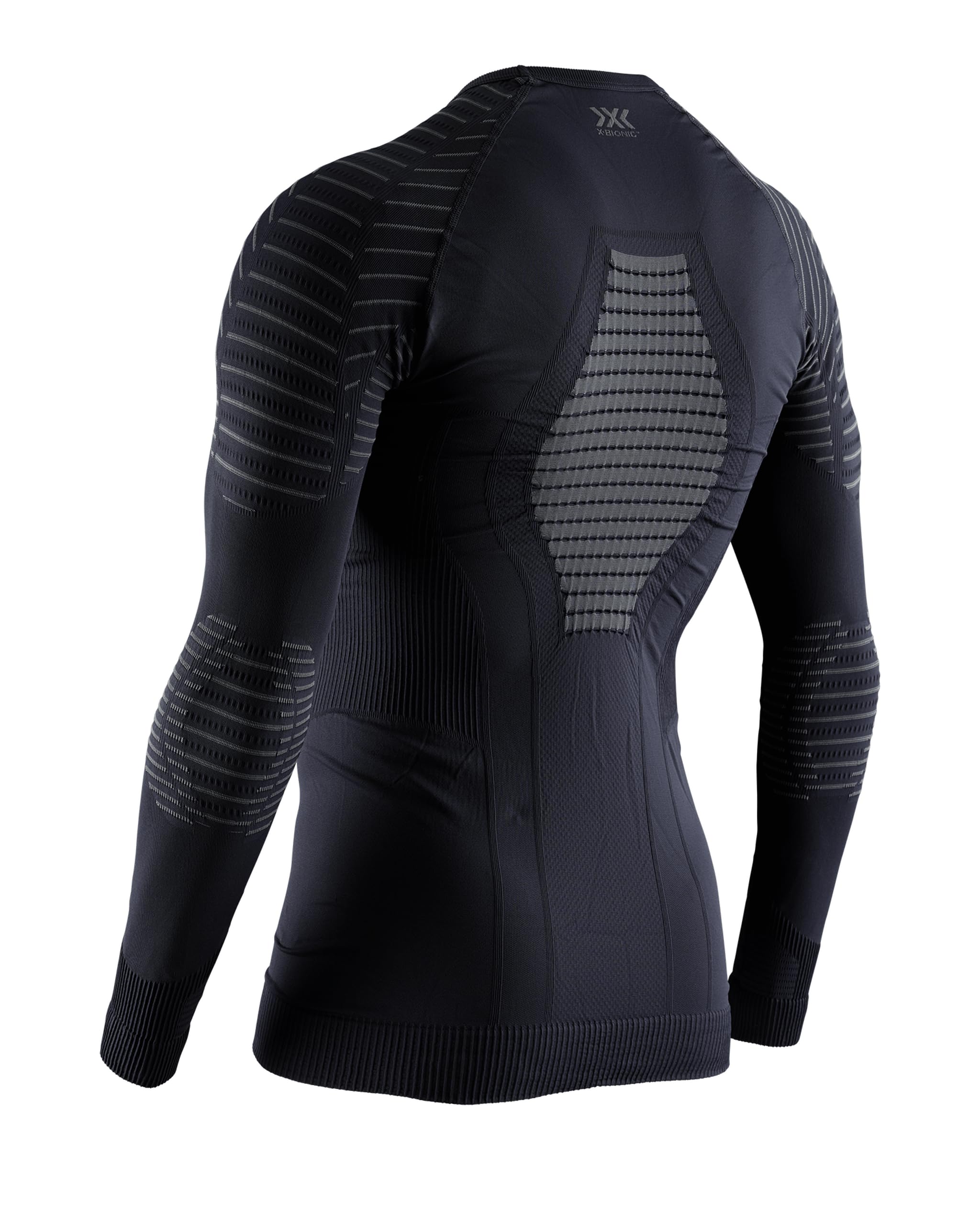 X-Bionic Invent 4.0 Maglia Termica Nero termoregolante